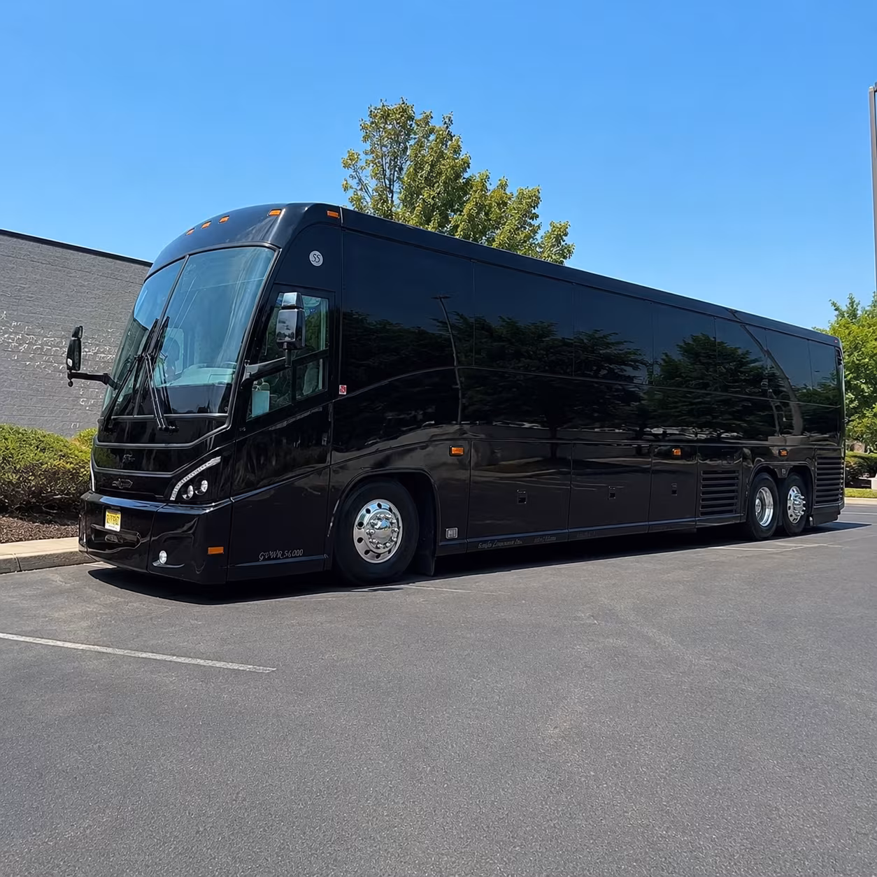 no public transit means a charter bus is the answer for group moves in rapid city