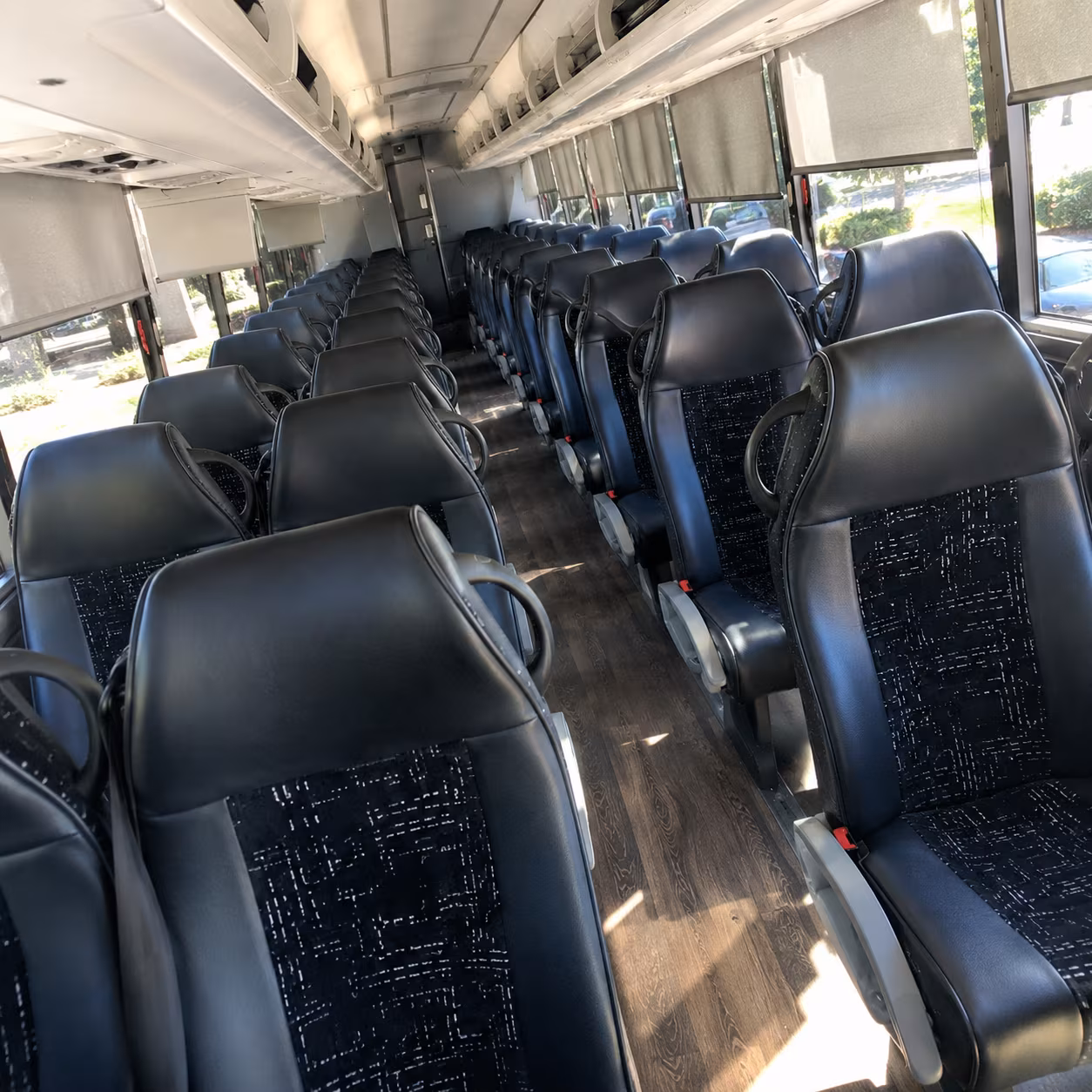 rapid city charter bus interior gallery