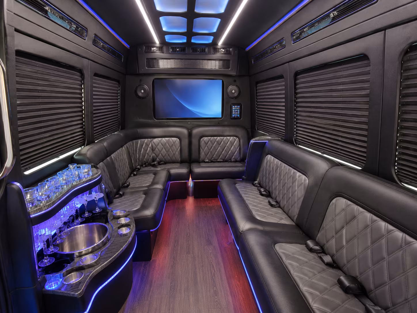 rapid city party bus interior