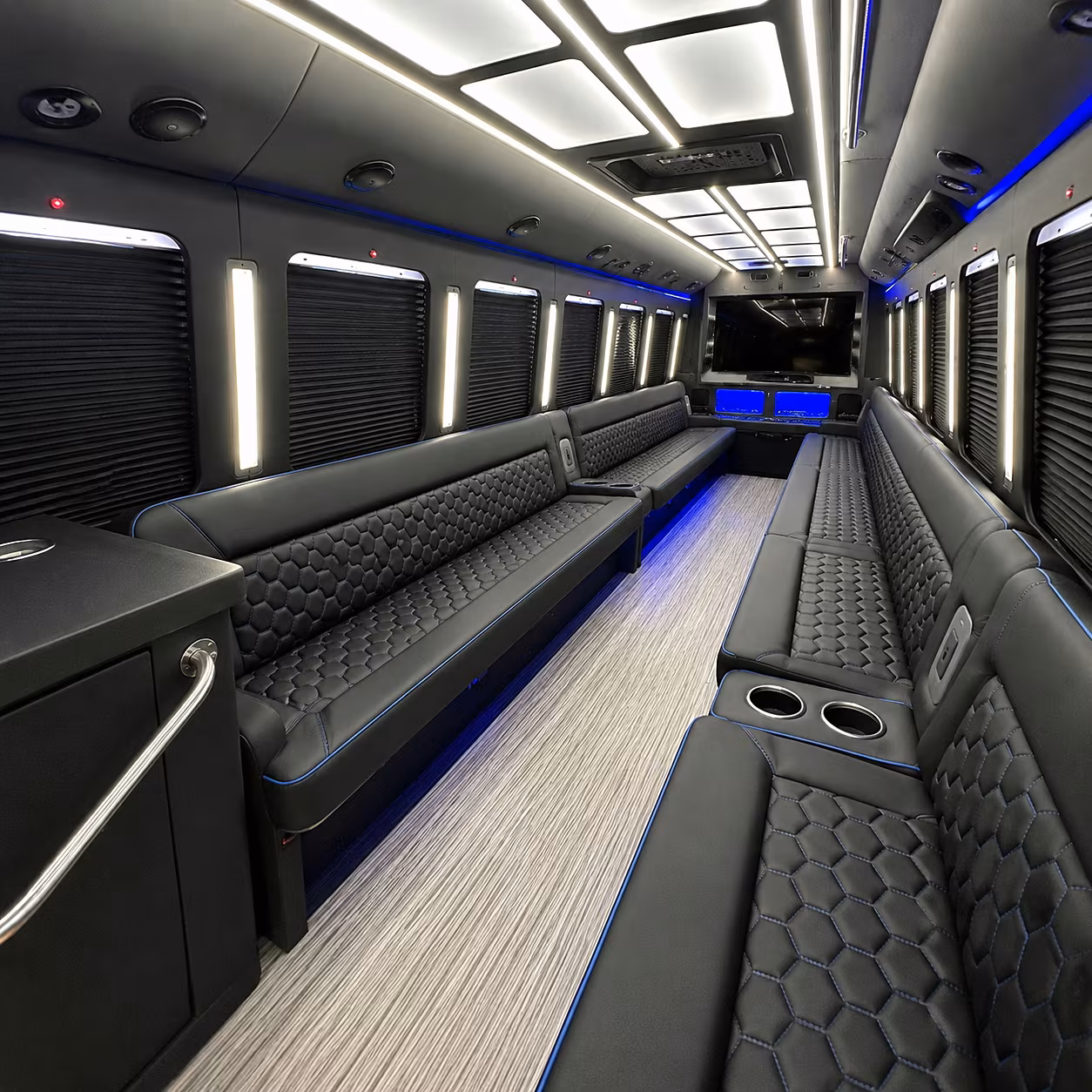 rapid city party bus rentals inside